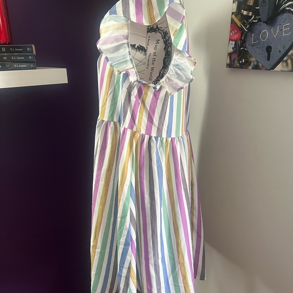 Emery Rose Short Sleeve Striped Dress NWT - Picture 5 of 8